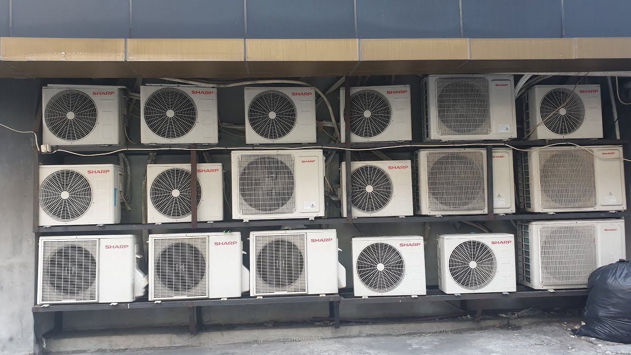 Air Conditioner Heaven! Many Daikin, Sharp, and other units! YouTube