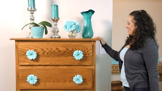 DIY Custom Handles, knobs and pulls are easy to make.