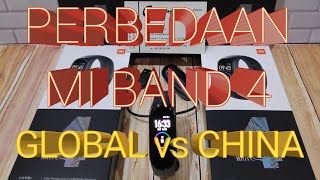 Perbedaan Xiaomi Mi Band 4 Global vs China Version - Indonesia Compare