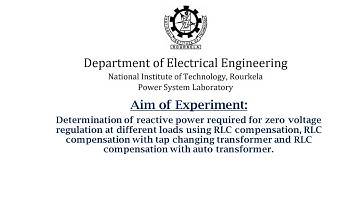 Reactive Power Compensation Using different Compensating Method for Different Load.