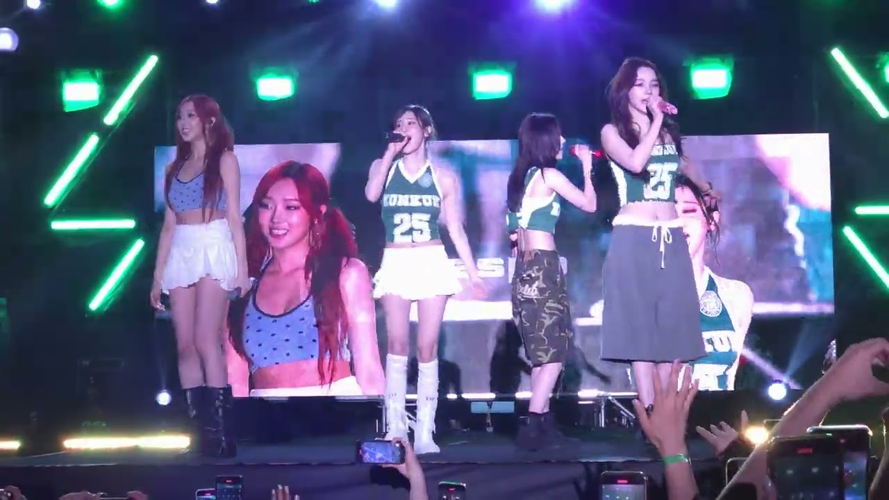 에스파 건국대학교 20250521 asparagus Konkuk Univ Full Cam