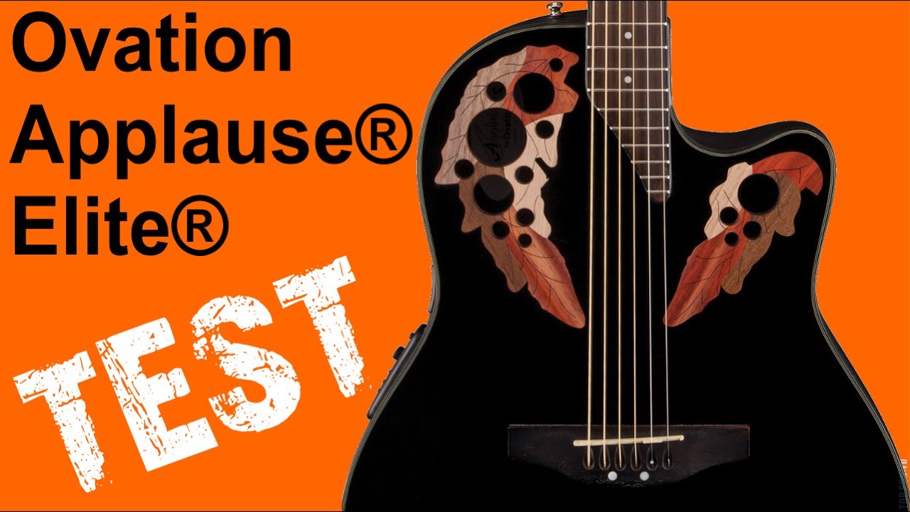 Guitarra Ovation Applause Elite® Test por Jesús Amaya - YouTube