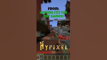 TNT Tag | Hypixel #shorts #minecraft #tnt