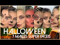 HALLOWEEN 7 MAKES SUPER FÁCEIS [ideias de última hr usando material simples que vc tem em casa]