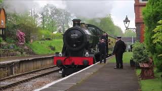 THE FIRST TEN WSR TRAINS OF THE SPRING STEAM GALA AT CROWCOMBE 3 MAY 2024