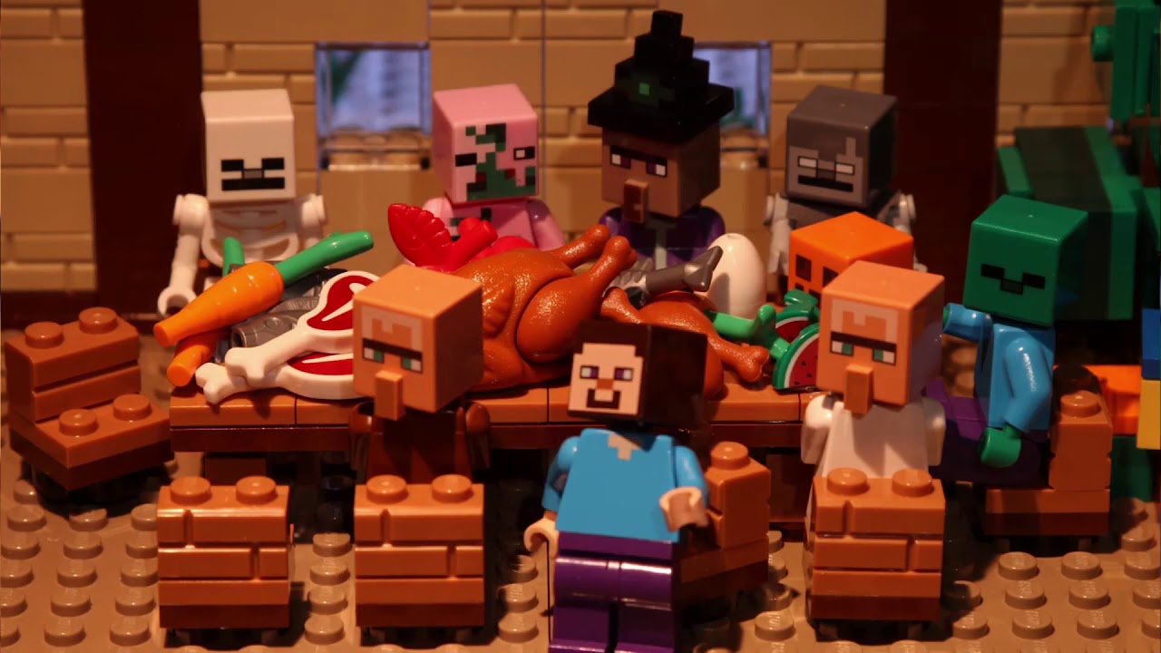 A Very Merry Lego Minecraft Christmas Smyths Toys Youtube