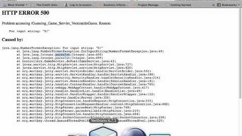 Testing and Tweaking the Guessing Game Servlet Edition