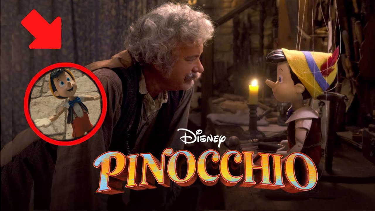 First Look at Pinocchio in Disney Plus Live Action Pinocchio Movie With ...