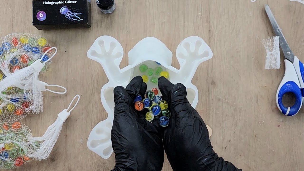 #2235 What Will Marbles In My Giant Resin Frog Look Like?