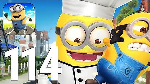 Despicable Me: Minion Rush Gameplay Walkthrough Part 114 - Baker Mega Minion 2021 [iOS/Android]