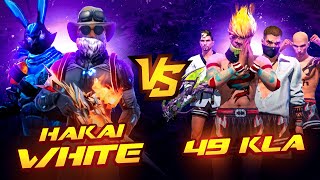 HAKAI TV \u0026 WHITE444 vs 49 kla 🥊🥊