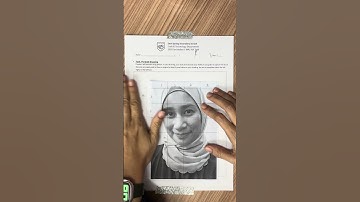 Portrait drawing grids demo 2 (by Ms Sya)