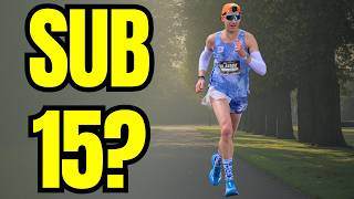I tried to run a SUB-15 in 32°C!
