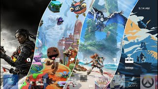 Day of Play 2021 PlayStation Characters Dynamic Theme PS4
