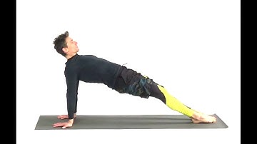 Reverse plank hand dynamic