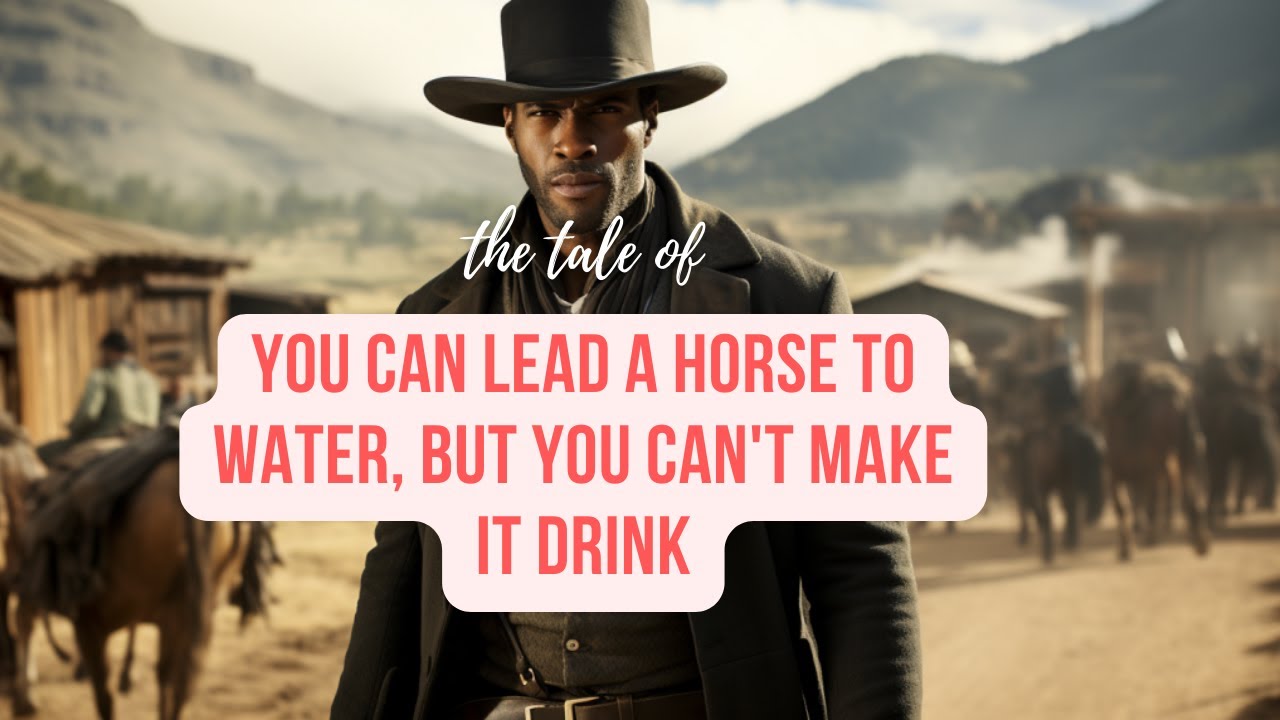 You Can Lead a Horse to Water, But You Can't Make it Drink - Story ...
