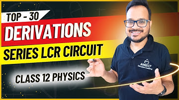 Series LCR Circuit | Derivation of Impedance, Resonance Condition | Class 12 Physics 2024