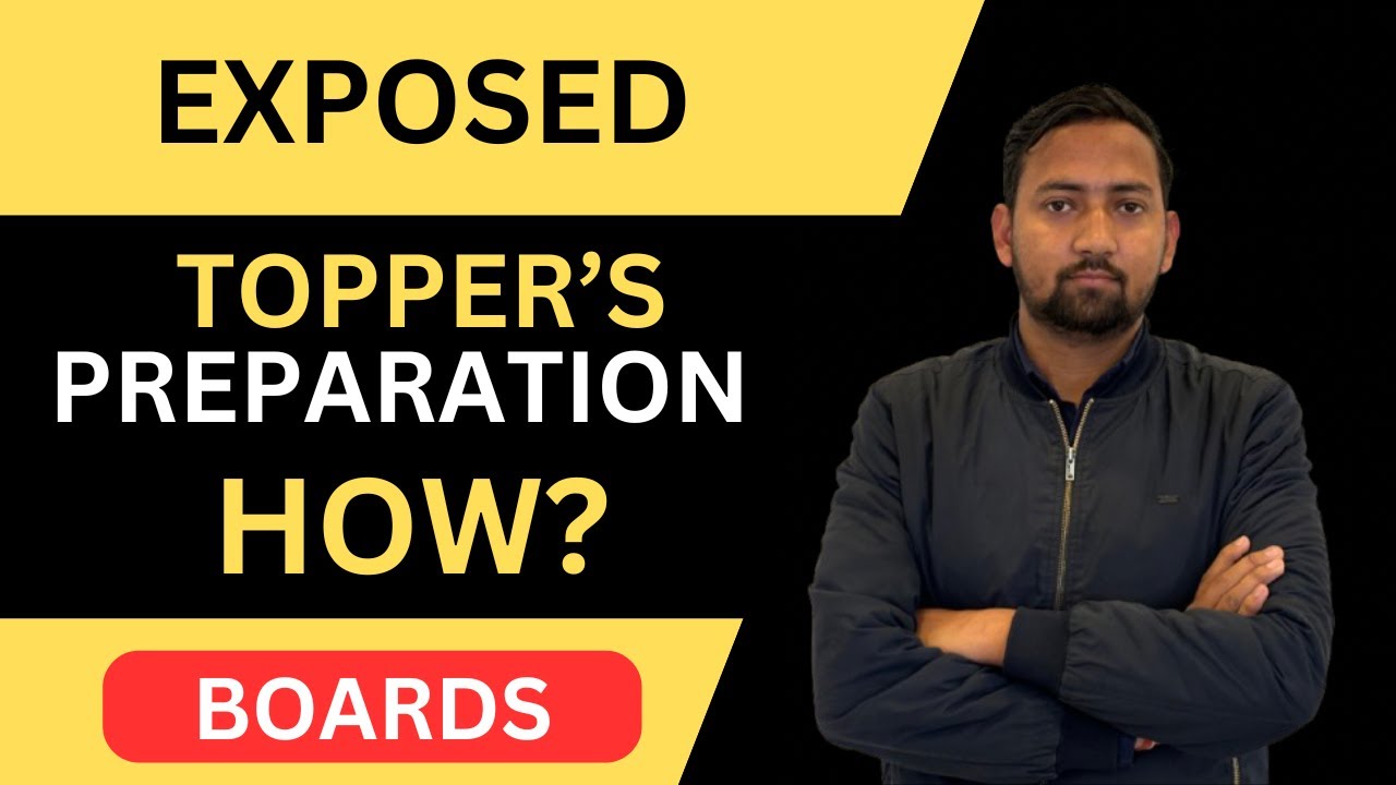 How to prepare in the last 30 days || Topper Preparation 🔥🔥 - YouTube
