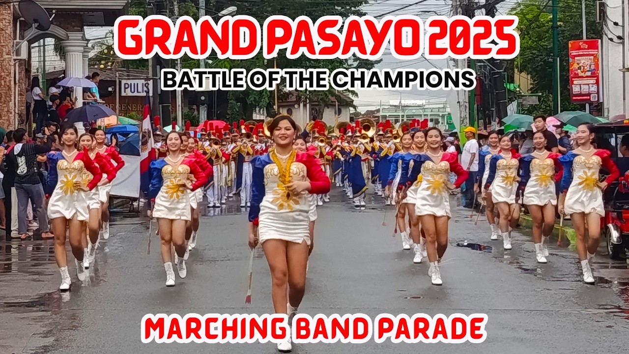 Парад марширующего оркестра GRAND PASAYO 2025 - Генерал Триас Сити Кавите