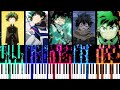 The Evolution of My Hero Academia Openings songs (2016 - 2024)