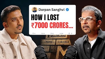 How I went from 7000 crores to Zero?  | Lessons from GoodGlam founder