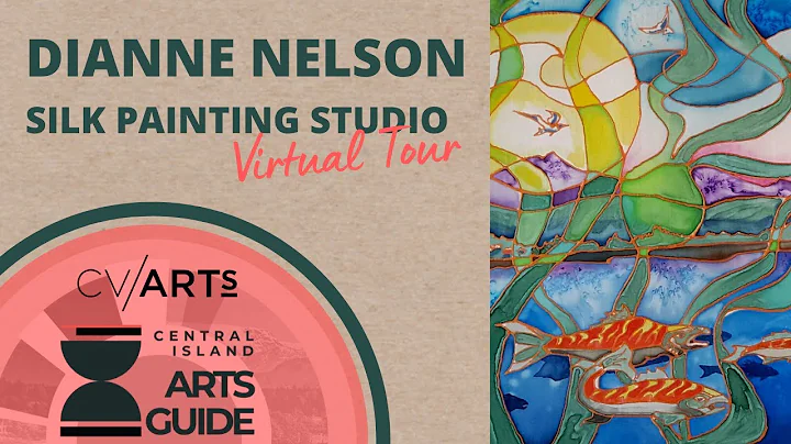 Virtual Tour of Dianne Nelson's Silk Painting Studio