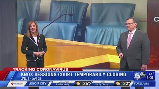 Knox County Sessions Court postponing January non-jail hearings