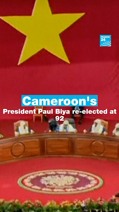 Cameroon's president re-elected at 92 • FRANCE 24 English