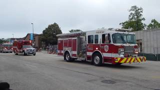 2016 Highland Park IL 4th of July Parade  Emergency Vehicles