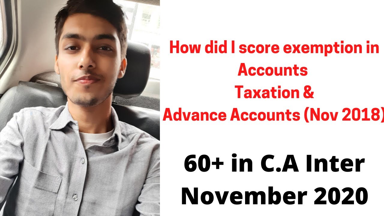 CA Inter Nov 2020 - Strategy To Score Exemption in Accounts Costing ...