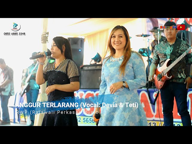 ANGGUR TERLARANG (Teti u0026 Devia) RWP (Rajawali Perkasa) Music - Mega asri Palembang class=