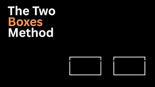 The Two Boxes Method – A Simple Way to Keep Your Space Organized