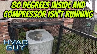 A No Cooling Call In A Cage! #hvacguy #hvaclife #hvactrainingvideos