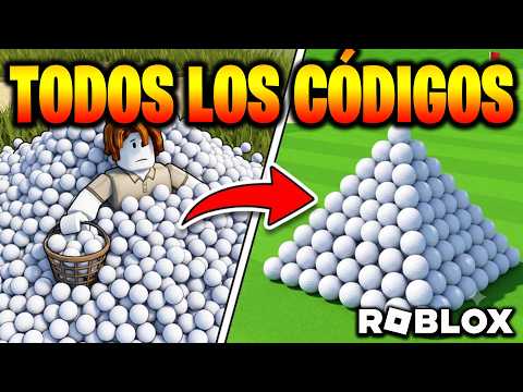 TODOS los CÓDIGOS de ⛳ CLEAN THE GOLF YARD ⛳ activos / LIMPIA EL CAMPO DE GOLF /ROBLOX 2026/TilloASR