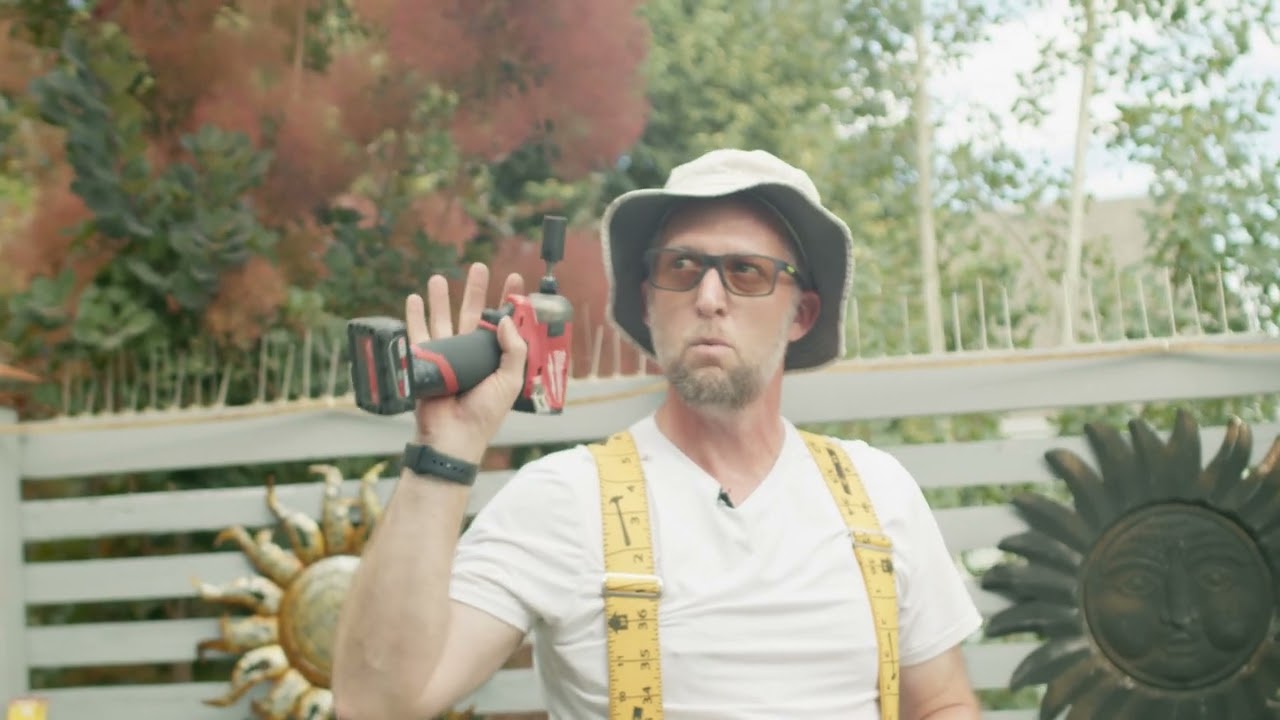 Custom Louvered Roof Pergola Install!