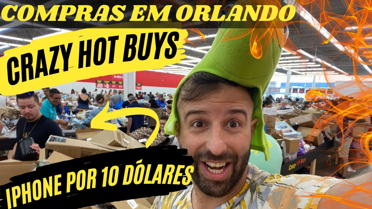 TUDO POR 10 DÓLARES: O MELHOR LUGAR PARA COMPRAR EM ORLANDO (CRAZY