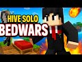 Hive solo bedwars in 4 minutes 😎 #minecraft #trending #video #viral 