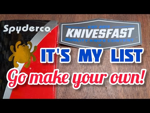 My 2026 Spyderco TOP 5! What made the Cut?