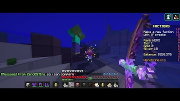 Dang i destoryed you TheTrueNoob. Herobrine.org Ares Faction