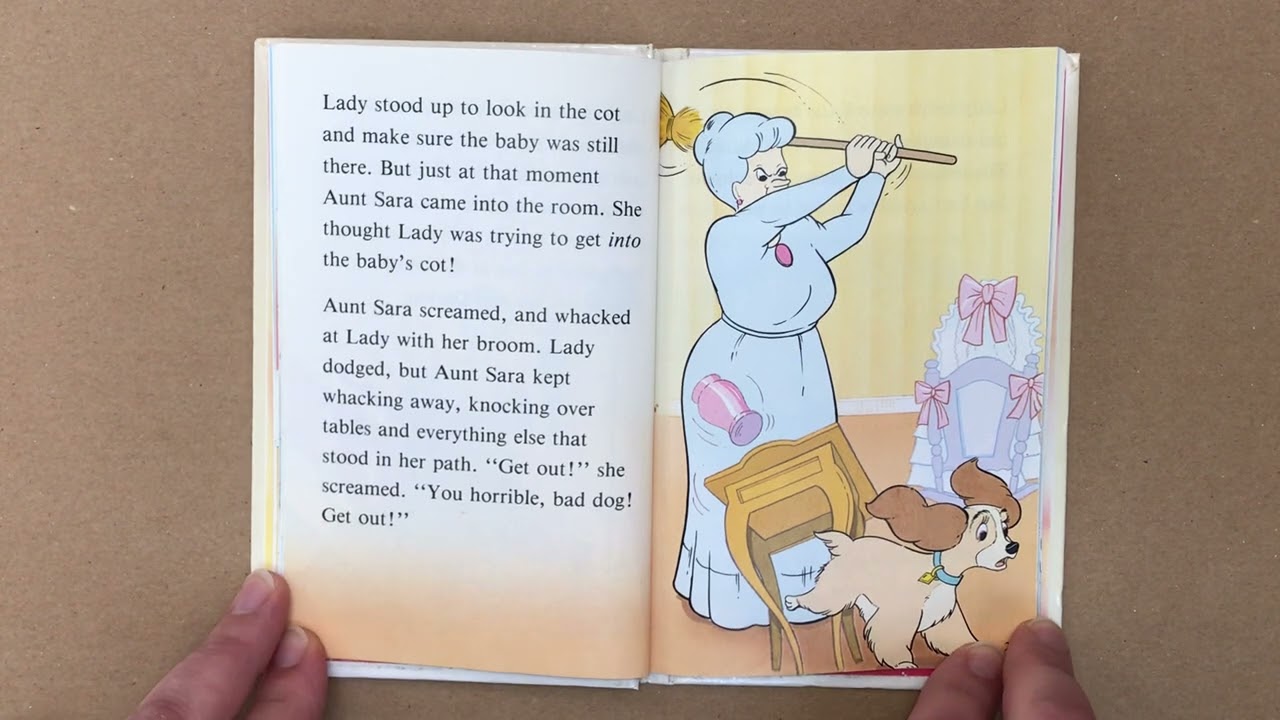 Lady and the Tramp. Disney. Ladybird. 1987