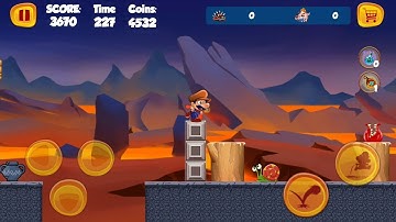 Super Bino Go 2 - New 2021 Adventure Game  Android ios  Level 66 Мультики   07 & 70 mario