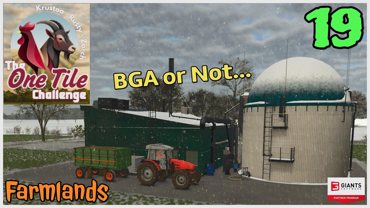 BGA or Not in the Competitive One Tile Challenge on Farmlands / Ep 19 / FS25 / @RustyMoneyGaming
