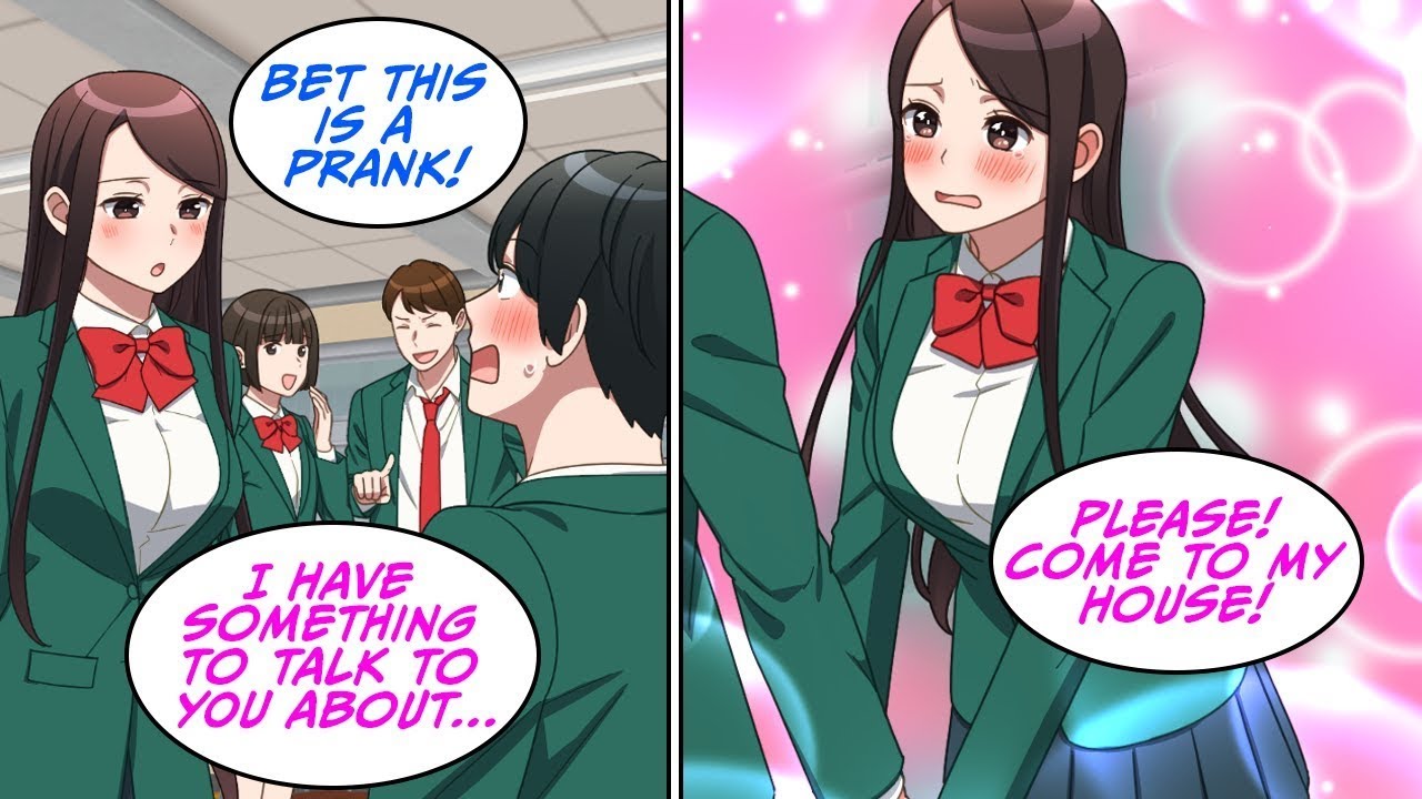 [Manga dub] When I rejected the pretty girl she called me to her house and... [RomCom]