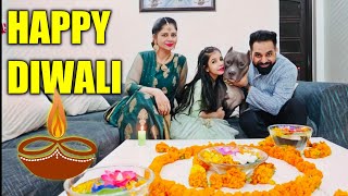 Diwali Vlog with My Family and Dog Brody | Family Videos | Harpreet SDC