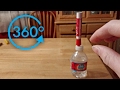 360 VR Water Bottle Flip Trick Shots!! - 360 Degree Video VR | 4K