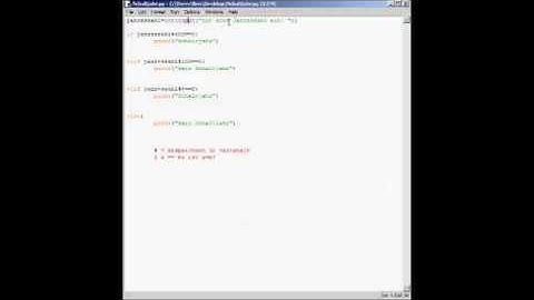 Python If-Verzweigung