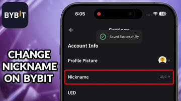 How To Change Name On Bybit