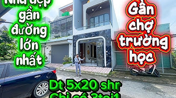 nhà đẹp gần đường 826 đinh Đức Thiện nối dài DT 5x20 Shr 1 trệt 1 lầu đã hoàn công nhà hướng Bắc