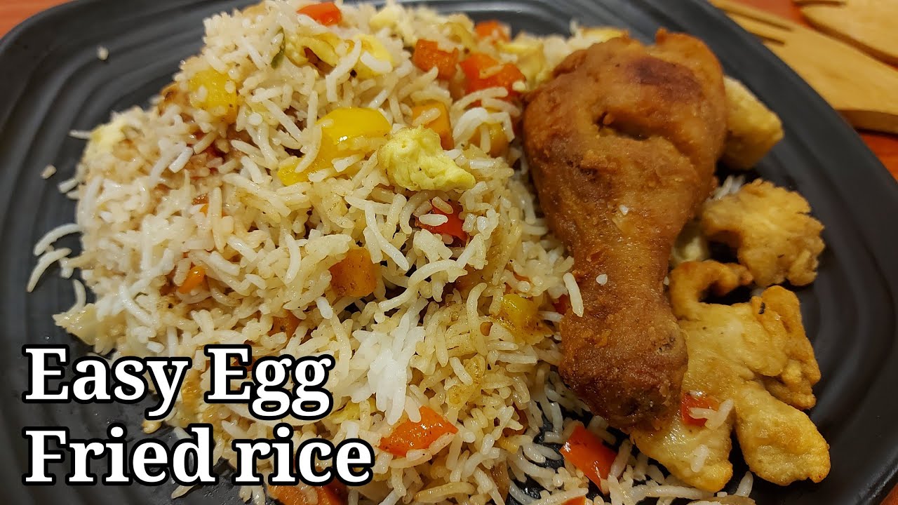 Simple Fried Rice recipe Egg Fried Rice How to make Egg Fried Rice