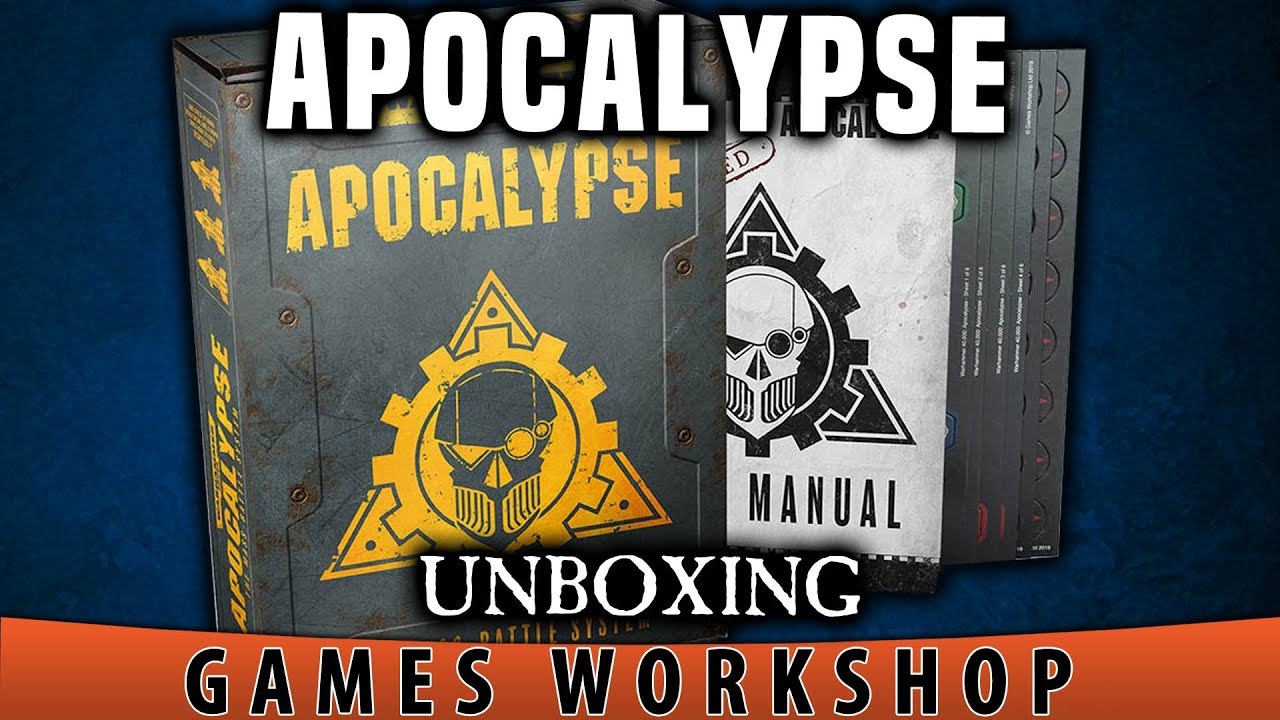 BoLS Unboxing | Apocalypse Core Set | Warhammer 40,000 Apocalypse